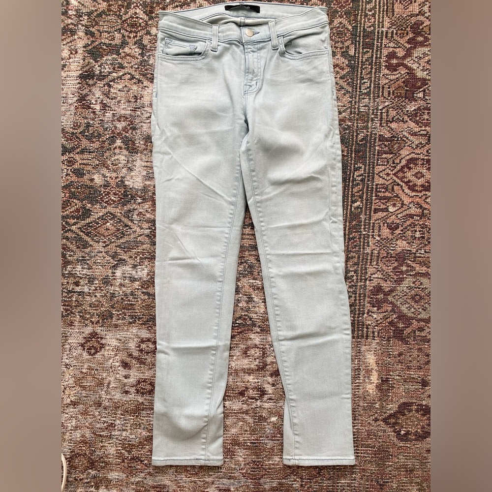 J Brand Mid Rise Crop Jeans - Picture 2 of 9